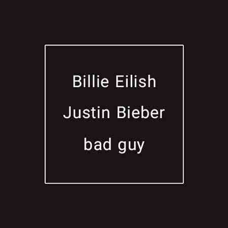 دانلود آهنگ Billie Eilish بنام bad guy
