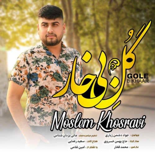 دانلود آهنگ لری مسلم خسروی به نام گل بی خار