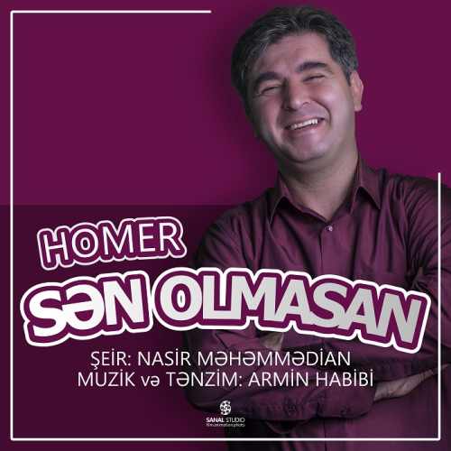 دانلود آهنگ آذری هومر به نام سن اولماسان