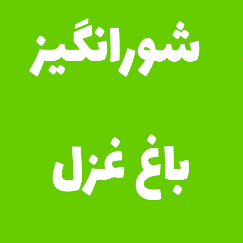 شورانگیز باغ غزل