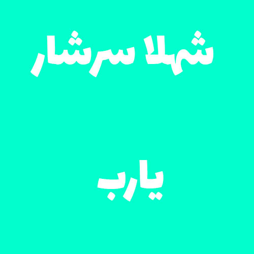 شهلا سرشار یارب